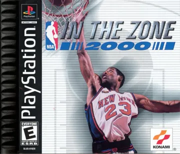 NBA in the Zone 2000 (US) box cover front